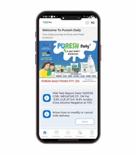 Puresh Daily App